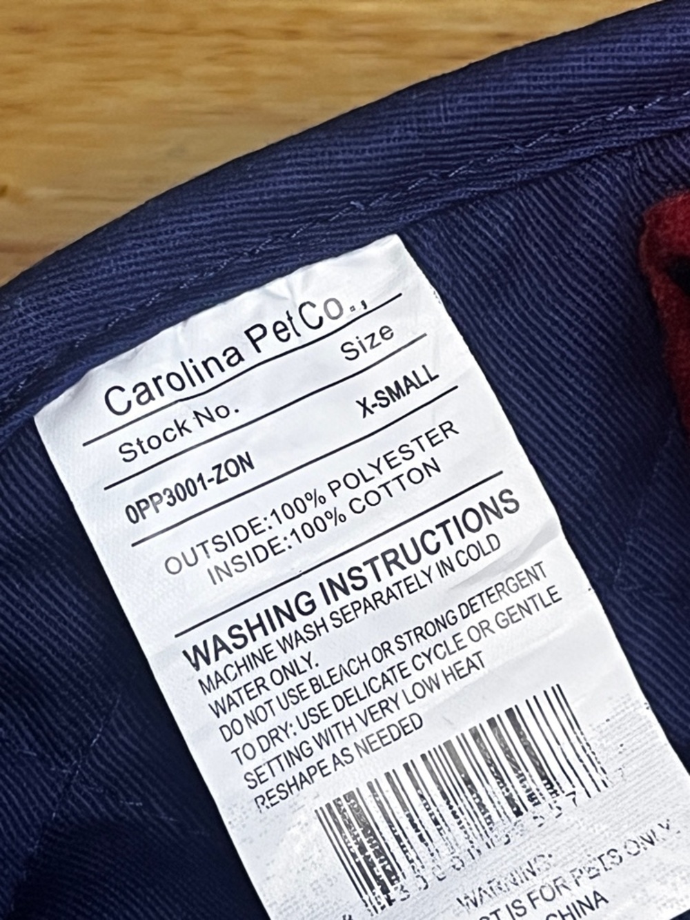 Pendleton Grand Canyon Striped Reversible Dog Coat XS Jacket  Fleece Quilted - Picture 5 of 9